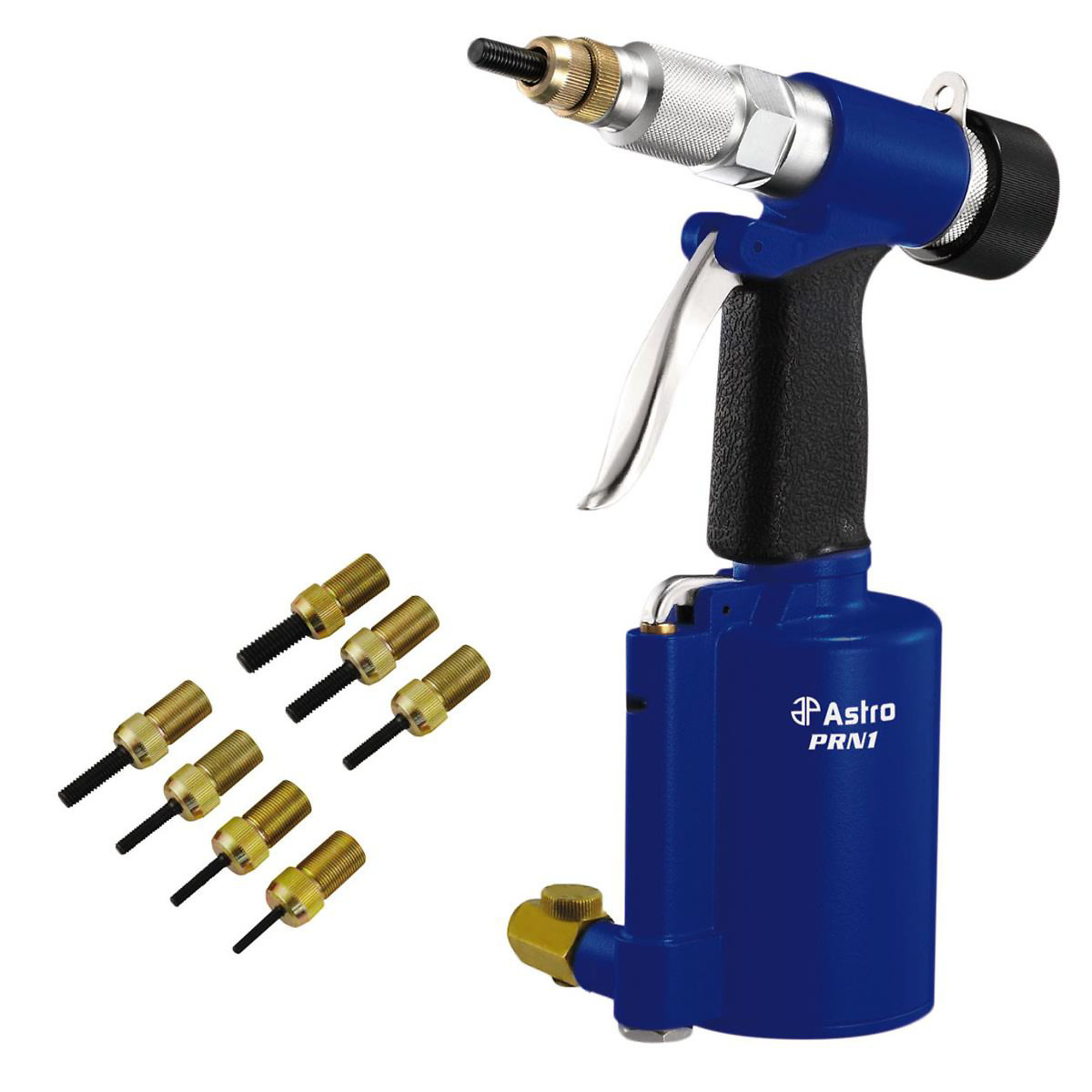 Astro Pneumatic 3/8" Air Rivet Nut Setting Kit - Metric and SAE